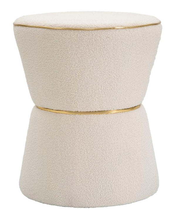 Pouf Iceland Double Ø 43x52 cm in Legno sconto