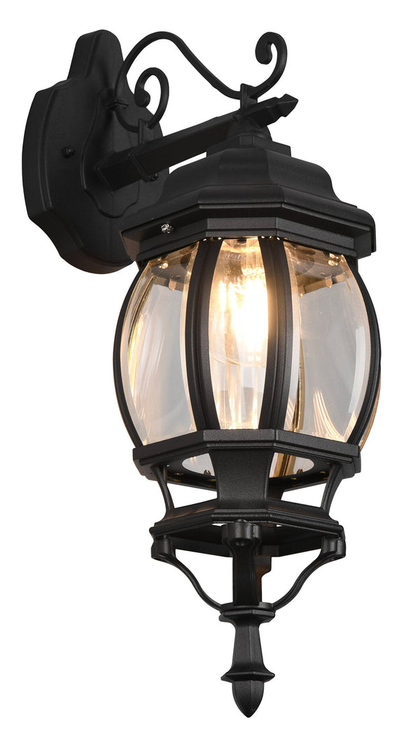 online Applique da Esterno Attacco E27 in Alluminio Nero Opaco