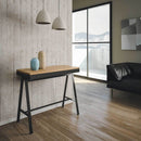 Consolle Allungabile in Legno e Ferro H77x40x90/300cm Itamoby Banco Evolution Quercia Classica