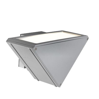 prezzo Vertikale Wandleuchte Aluminiumfarbe für Outdoor Three Livos Line