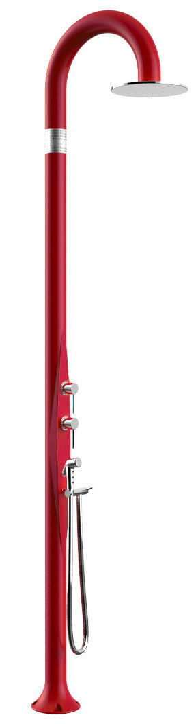 Doccia da Esterno Giardino Miscelatore Deviatore e Doccetta Mobile Arkema Funny Yin Ruby acquista