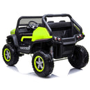 Macchina Elettrica per Bambini 12V con Licenza Mercedes Unimog Verde 