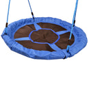 Altalena Rotonda per Bambini Interno ed Esterno 100x180 cm 