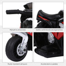 Moto Elettrica per Bambini 6V con Licenza BMW S1000RR Rossa