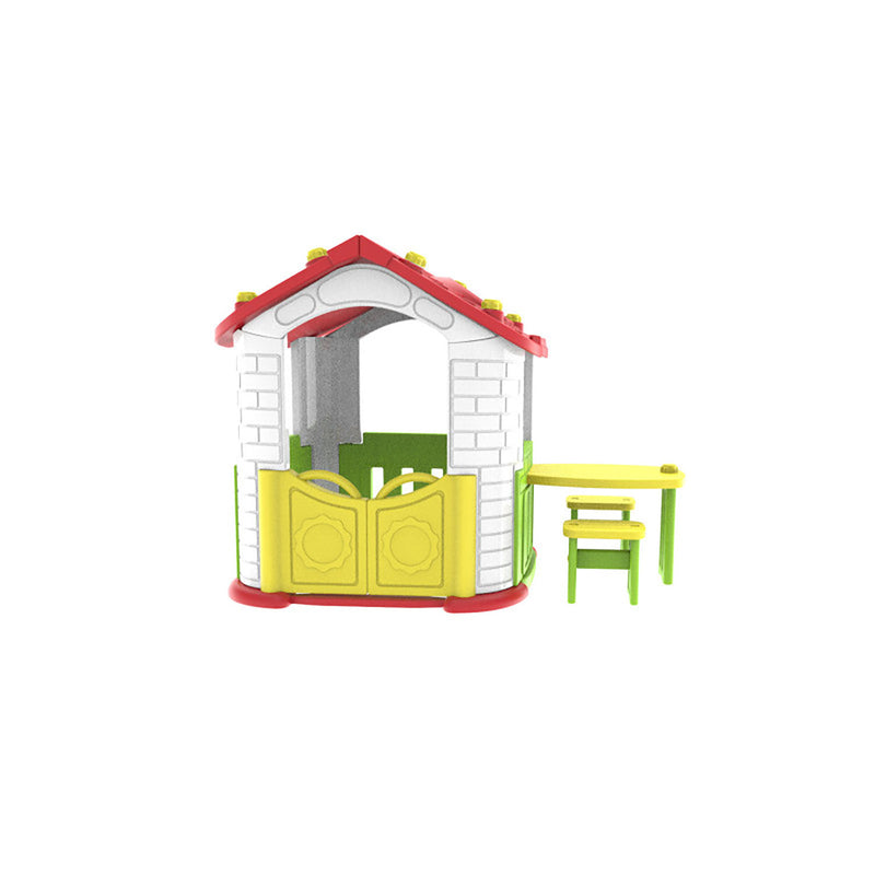 Casetta per Bambini Gioco da Esterno Area Picnic 187x108x119 cm  