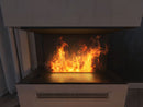 Camino a Vapore Elettrico Effetto Fuoco Invapo Inside C800 80x50x40 cm con Ricarica Automatica Nero      