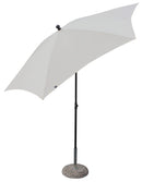 Ombrellone da Giardino Ø 2,5 m Palo Ø27 mm in Acciaio Maffei Kronos Ecrù