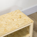 Terrario per Rettili 60x29,5x29,5 cm con Porte in Vetro Scorrevoli e Pannelli in Rete in Legno  