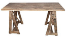 Tavolo Rettangolare in Legno Naturale