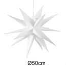 Stella Luminosa di Natale da Soffitto Ø50 cm LED RGB con App e Telecomando in PVC Multicolore      