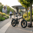 Fat-Bike Bicicletta Elettrica Pieghevole 36V a Pedalata Assistita 20” 250W SkyJet NitroPro Nera
