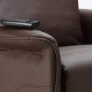 Poltrona Alzapersona Elettrica 1 Motore 60x73x104 cmin Similpelle Marrone