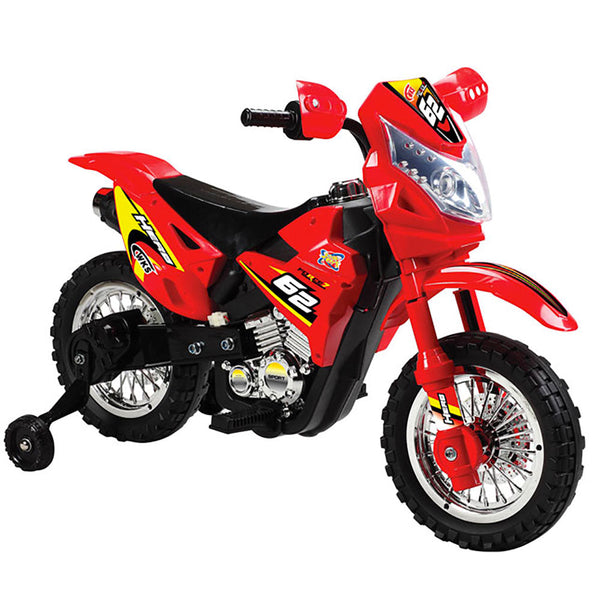 Elektromotorrad für Kinder 6V Kidfun Enduro Red sconto