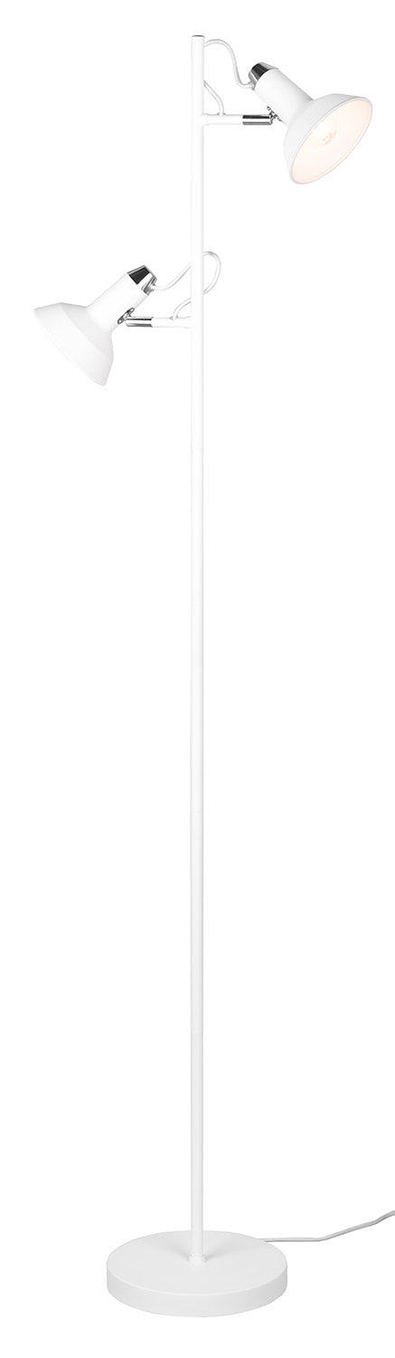 Piantana da Interno Attacco E14 in Metallo Bianco Opaco sconto