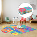 Tappeto Puzzle da Gioco per Bambini 38 Tessere 31x31 cm 