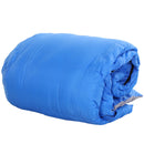 Sacco a Pelo Matrimoniale 210x150 cm da -15°C a 10°C  Bag Azzurro
