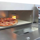 Forno Elettrico a Due Comparti 56,1x43,7x50 cm 350°C per Pizza Fino a 40 cm