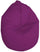 Sessel Sacco Hocker aus Polyester 70x110 cm Ariel Fuchsia