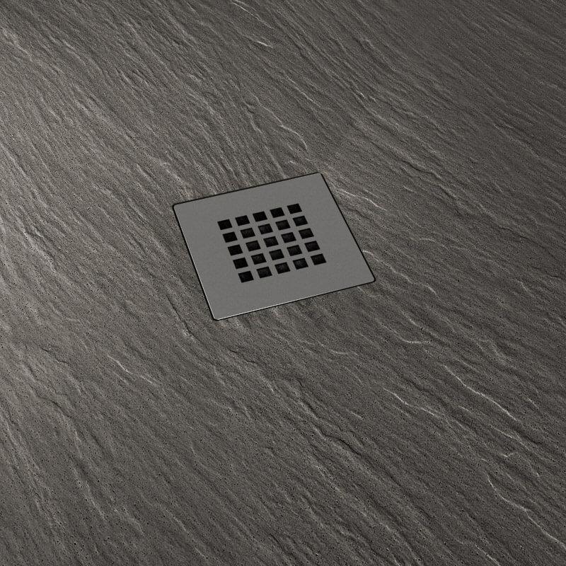 Piatto Doccia in Pietra  Pedrinelli Ardesia Stone Side Cemento Varie Misure