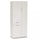 Kleiderschrank 3 Türen 1 Schublade 75 x 38 x 174 h cm aus weiß laminierter Spanplatte