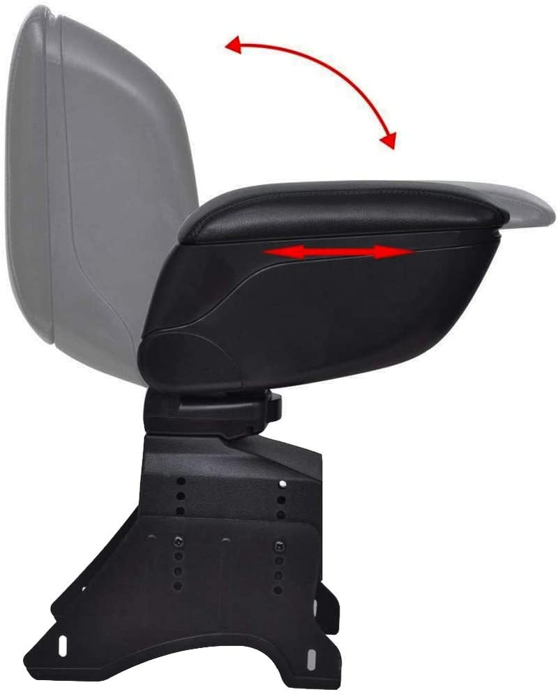 Bracciolo Auto Centrale Universale Poggia braccio con Portaoggetti Similpelle