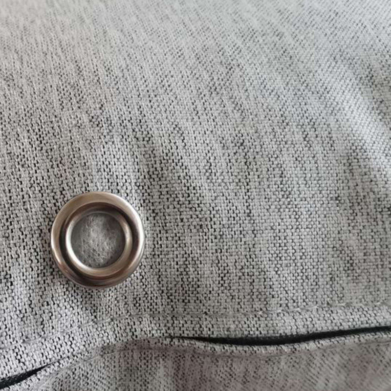 Divano Letto Seychelles 183x180x84 h cm in Alluminio Grigio chiaro