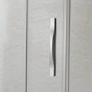 Porta Parete Doccia 1 Anta Battente In Cristallo Trasparente 6mm H198 Fosterberg Aalborg Varie Misure