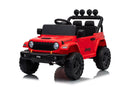 Macchina Elettrica per Bambini 101x59x65 cm Licenza Jeep Rubicon Small Rosso