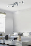 Faretto da Interno a LED in Metallo Nickel Opaco