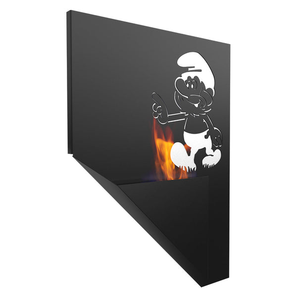 Bioethanol Wandkamin 65x90 cm Flig Honolulu Smurfs online