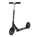 Monopattino 2 ruote Grandi Telescopico e Ripiegabile Max 100Kg Micro Nero