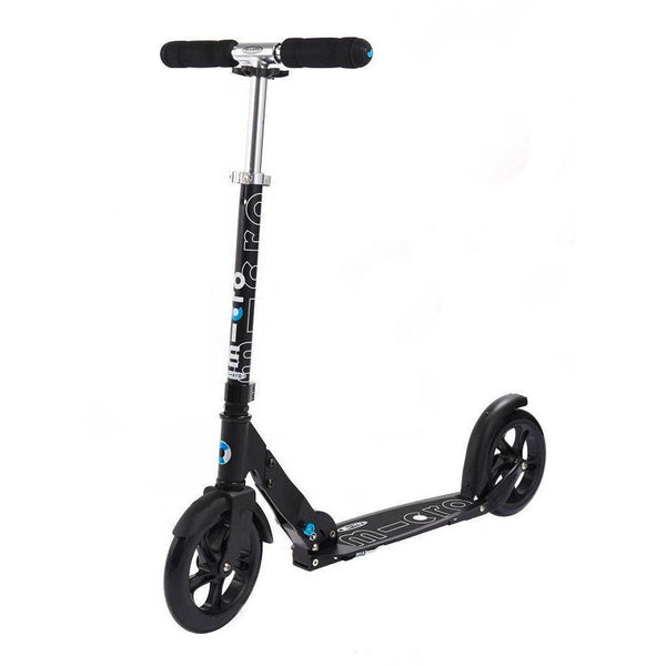 Scooter 2 Big Wheels Teleskopisch und Faltbar Max 100Kg Micro Black prezzo