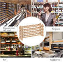 Cantinetta Portabottiglia 4 Ripiani per 48 Bottiglie di Vino 114x28x56,5 cm in Legno di Pino  