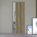 Porta a Soffietto da Interno 83x214 cm in PVC Caroline Rovere Cognac Scuro