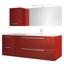 Mobile da Bagno sospeso Samoa 01C Laccato Rosso TFT