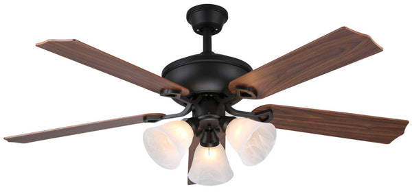 Deckenventilator 5 Flügel und 3 Lampen Ø132cm 3 Geschwindigkeit Vannini Amarcord acquista