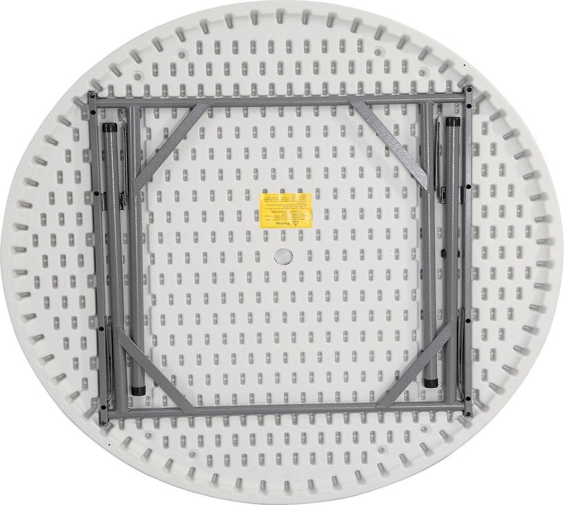 Tavolo Catering Rotondo Pieghevole Ø154 cm Tosini Bianco CZ154