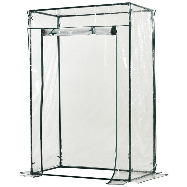 Gartengewächshaus 100 x 50 x 150 cm aus transparentem PVC online