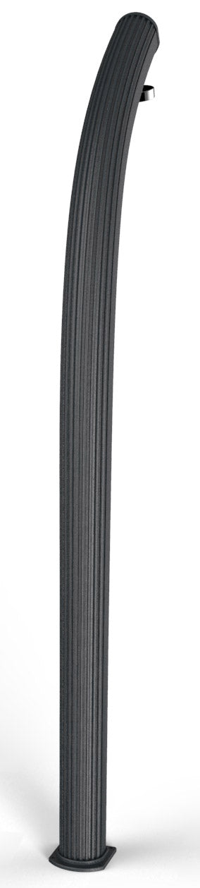 Doccia Solare da Giardino 25L Miscelatore Arkema Jolly Grigio Antracite