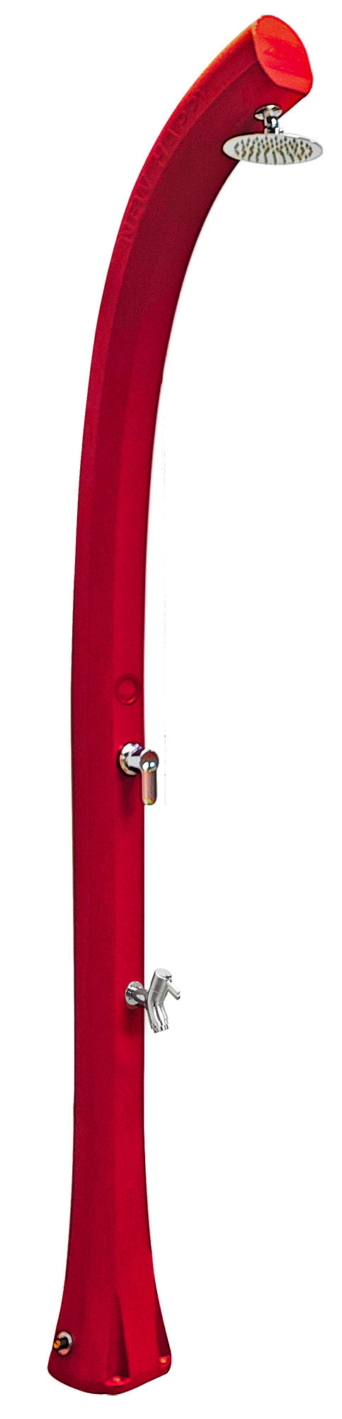 Doccia Solare da Esterno Giardino 26L Miscelatore e Lavapiedi Arkema New Happy Ruby prezzo
