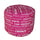 Hocker Puff rund 50x40cm Big City Fuchsia Avalli