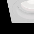 Faretto da incasso Downlight in Alluminio Atom Bianco