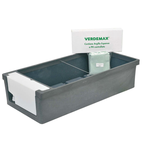 prezzo Urban Garden Pflanzgefäß 6L 58x115xH28cm Rama Gemüse Anthrazit