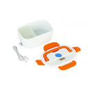 Scaldavivande Elettrico 24x17x10 cm 40W 2 scompartimenti interni con cucchiaio Arancio