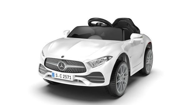 Macchina Elettrica per Bambini 12V con Licenza Mercedes CLS Small Bianco sconto
