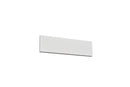 Applique da Interno a LED in Metallo Bianco Opaco