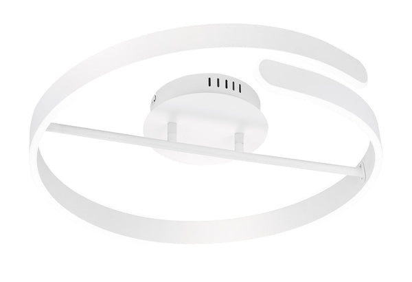 Plafoniera da Interno a LED SMD in Metallo Bianco Opaco acquista