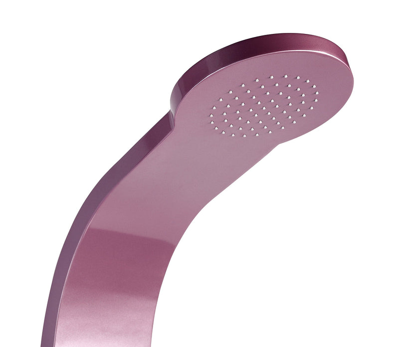 Doccia da Esterno Giardino Miscelatore e Lavapiedi Rosa