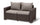 2-Sitzer Gartensofa 141 x 68 x 71,5 cm aus Harz Keter California Cappuccino