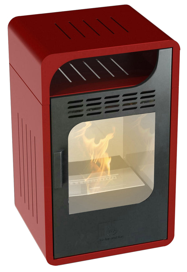 Bioethanol-Kocher für den Innenbereich 3 kW Vannini Fiammetta Junior Belüftet Bordeaux acquista